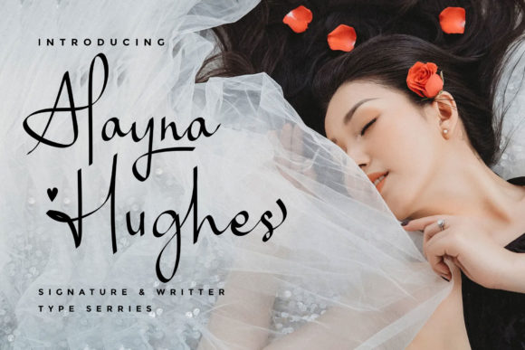 Alayna Hughes: A Handwritten Font for Creative Web Design