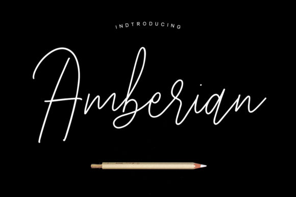 Amberian: A Font for Elegant Editorial Design