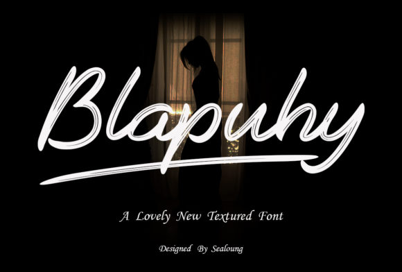 Blapuhy: The Perfect Handwritten Font for Your Creative Projects