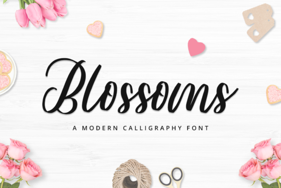 Blossoms Font: Adding Romance to Web Design
