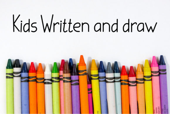 Boost Your Campaign with Kids Written Font