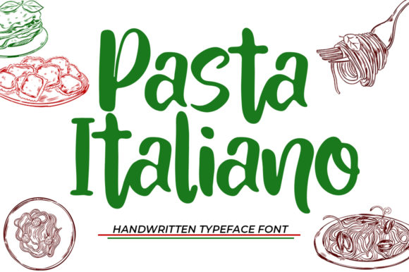 Bring Your Designs to Life with Pasta Italiano Font
