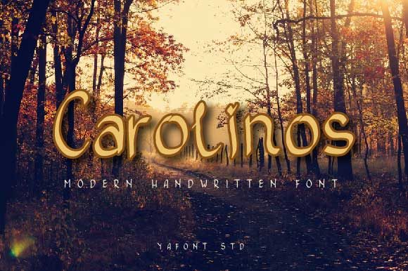 Carolinos: A Script Font with Elegance and Flair