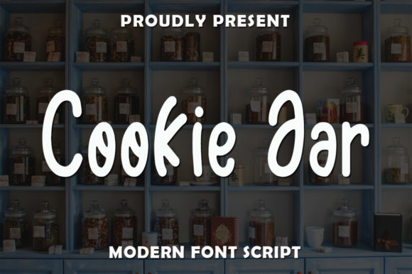 Cookie Jar: A Bold Handwritten Font for Crafters