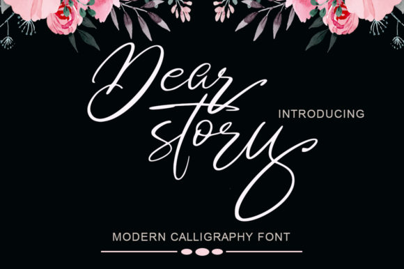 Dear Story: A Handwritten Font for Editorial Charm