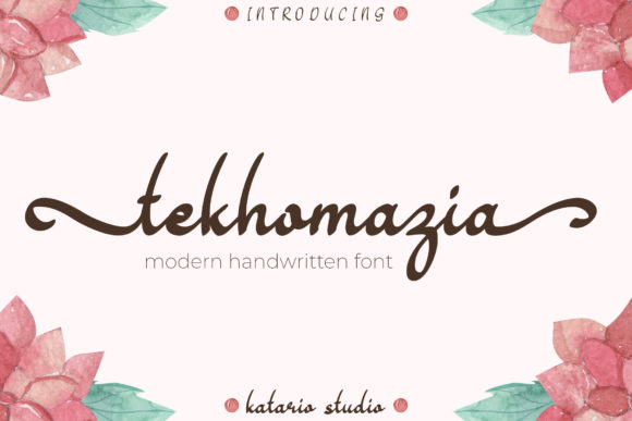 Discovering Tekhomazia: A Modern Handwritten Font for Editorial Charm