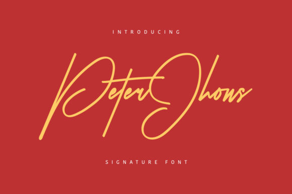 Elegant and Versatile: Peter Jhons Font for Editorial Design