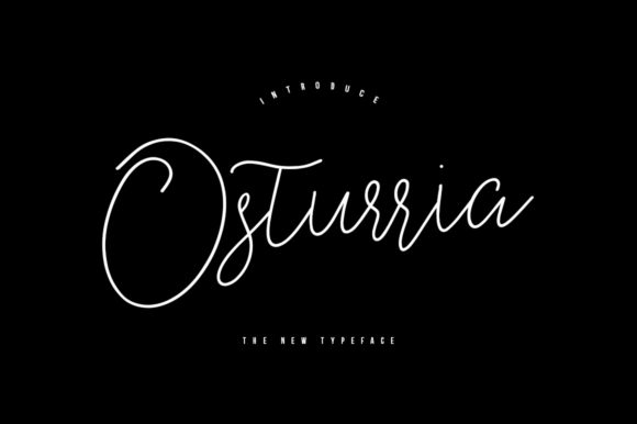 Elevate Your Editorial Design with Osturria Font