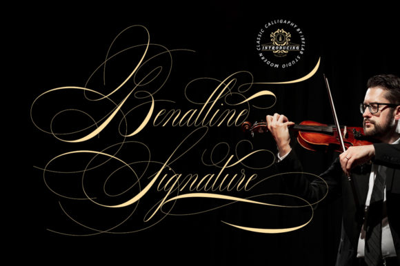 Elevate Your Web Design with Banalline Signature Font