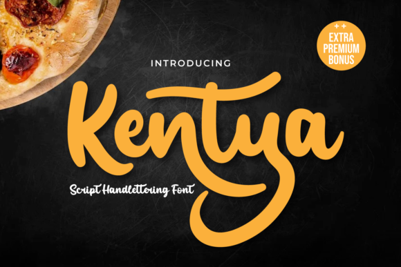 Enhance Your Brand with Kentya: A Versatile Handwritten Font