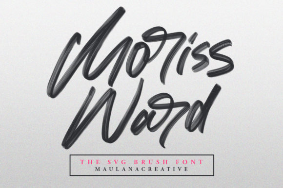 Enhance Your Brand with Moriss Ward: A Stylish Script Font