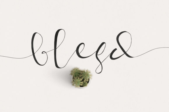 Enhance Your Campaign with Blesd, the Elegant Handwritten Font