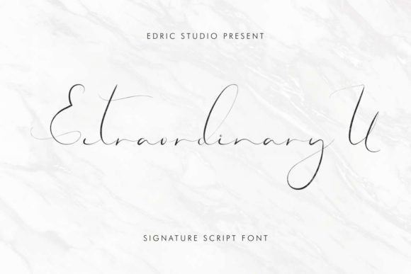 Enhance Your Handmade Creations with Extraordinary U Font