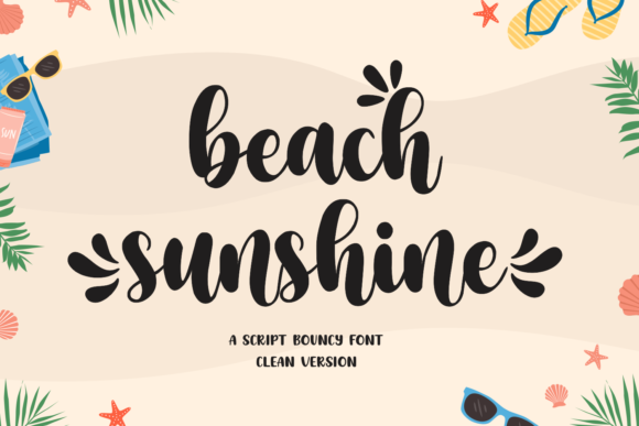 Enhance Your Web Design with Beach Sunshine Font