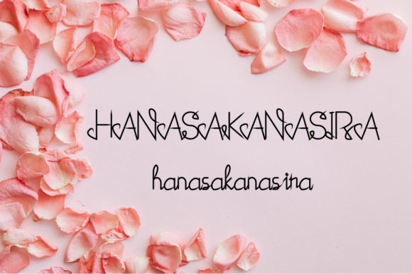 Enhance Your Web Design with Hanasakanasira Font