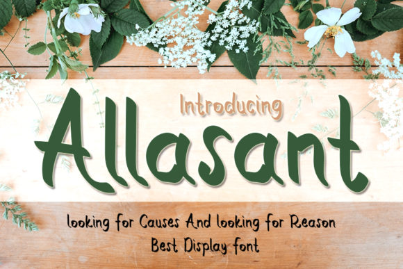 Enhancing Web Design with Allasant: A Handwritten Font