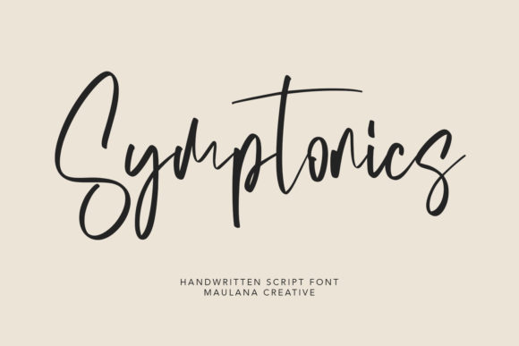 Exploring Symptonics: A Versatile Script Font