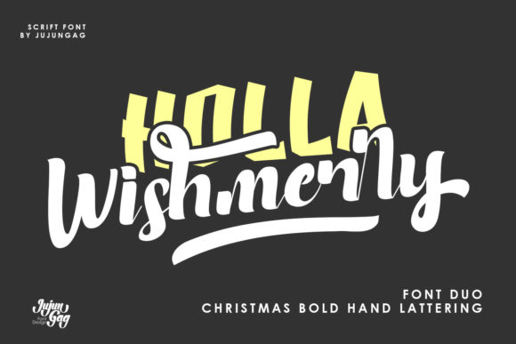 Holla Wishmerry Font: Elevate Digital Campaigns