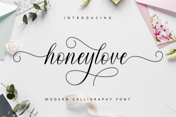 Honeylove: A Delicate Script Font for Engaging Campaigns