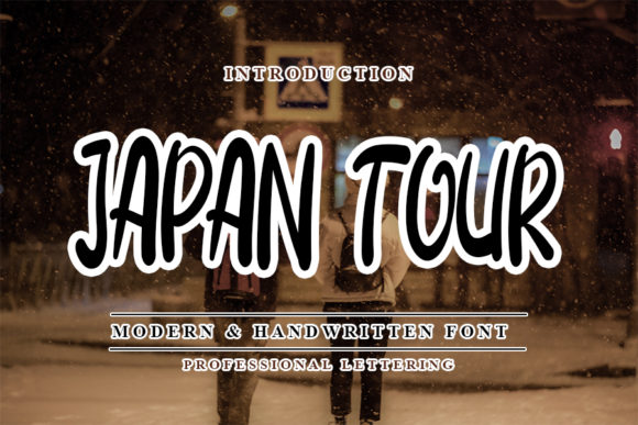 Japan Tour: A Versatile Handwritten Font for Creative Branding