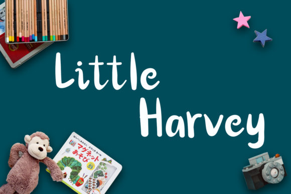 Little Harvey: A Joyful Handwritten Font for Editorial Design