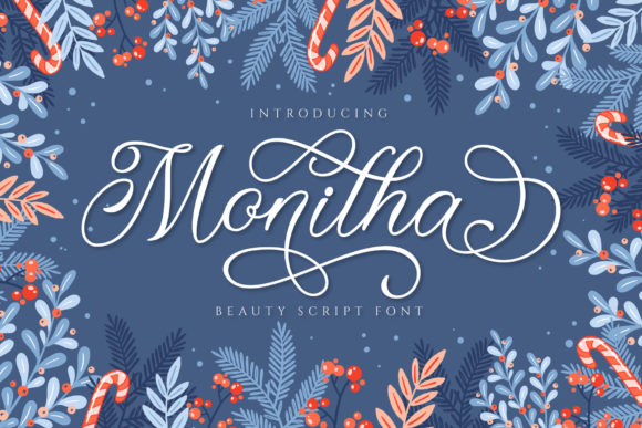Monitha Font Review: Testing Flow in Brand Identity