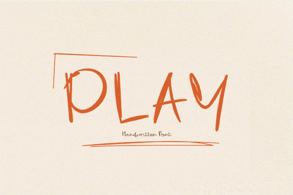 Play: A Handwritten Font for Unique Branding