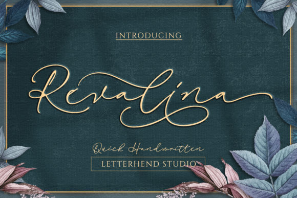 Revalina: A Dreamy Handwritten Font for Engaging Campaigns