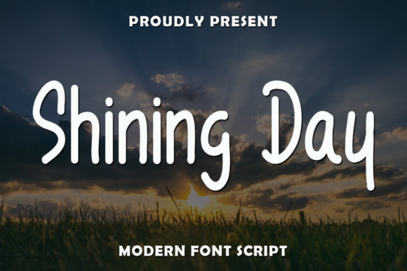 Shining Day: A Sweet and Friendly Handwritten Font for Web Design