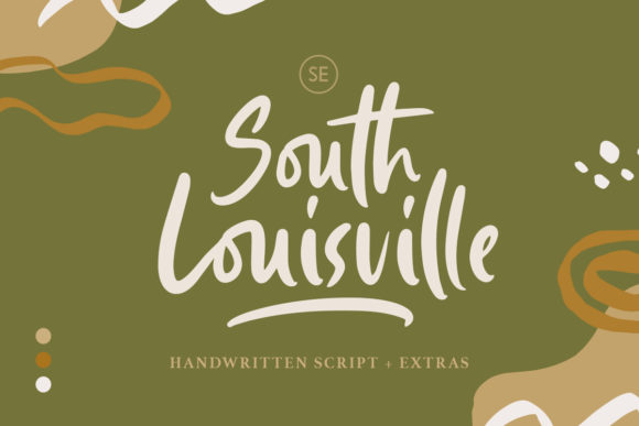 South Louisville: A Playful Handwritten Font for Creative Branding