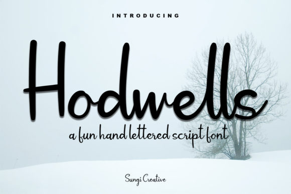 Transform Your Brand with Hodwells: A Premium Handwritten Font