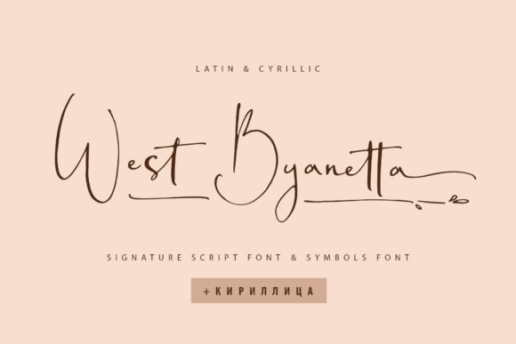 West Byanetta: A Graceful Handwritten Font for Editorial Design