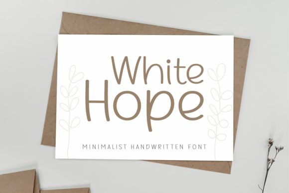 White Hope: The Perfect Handwritten Font for Engaging Visuals